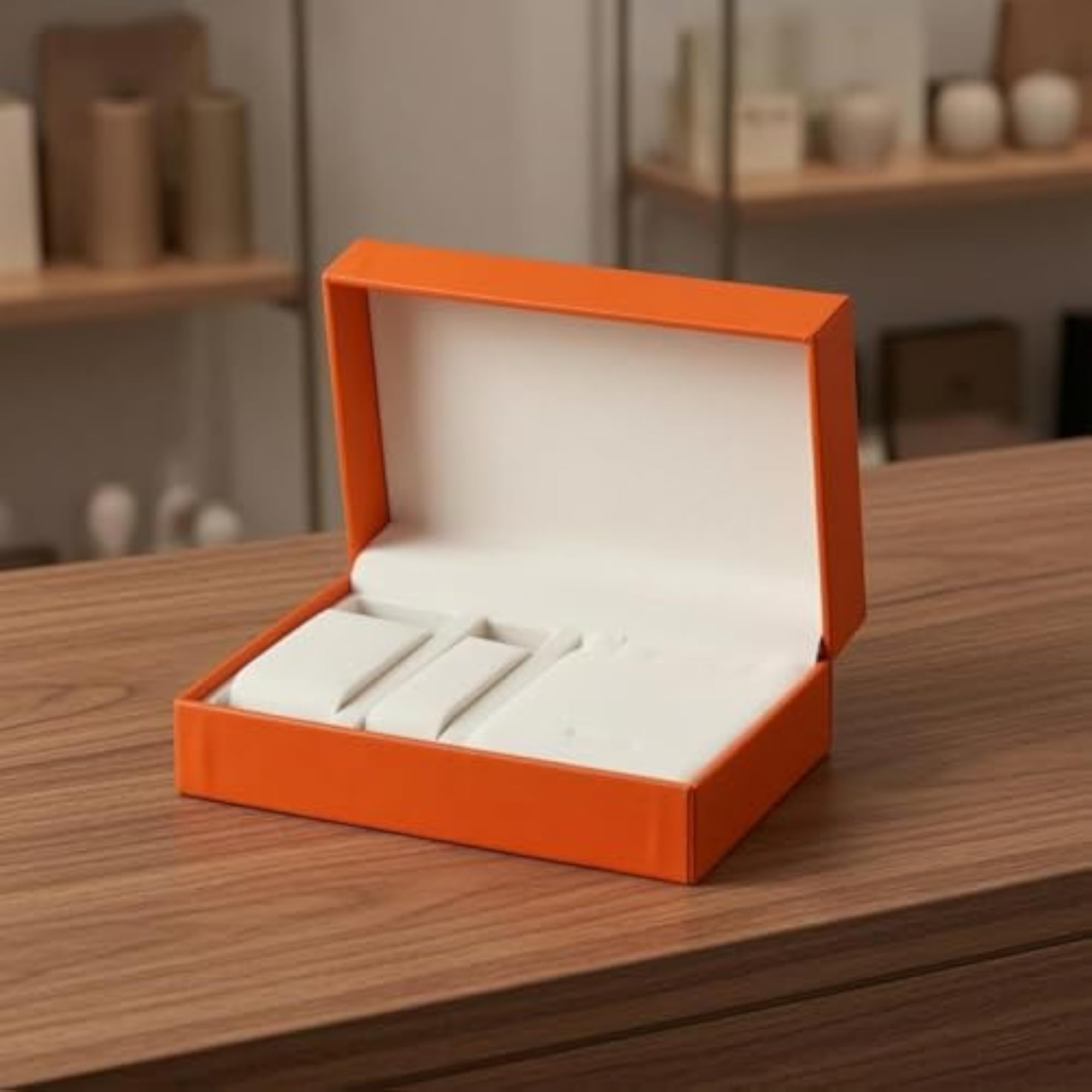 3-Piece Set Matte Finish Watch Gift Box